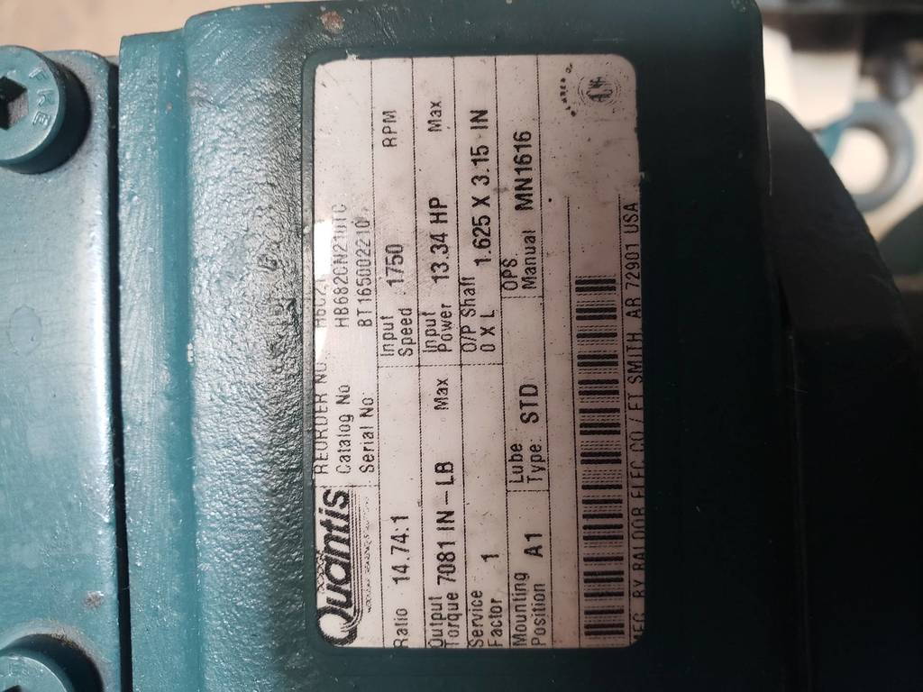 Hytrol 914.0191 | DODGE QUANTIS GEARMOTOR - BF483CN140TC